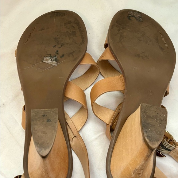 Via Spiga Leather heels w/ Ankle Strap - Picture 4 of 4